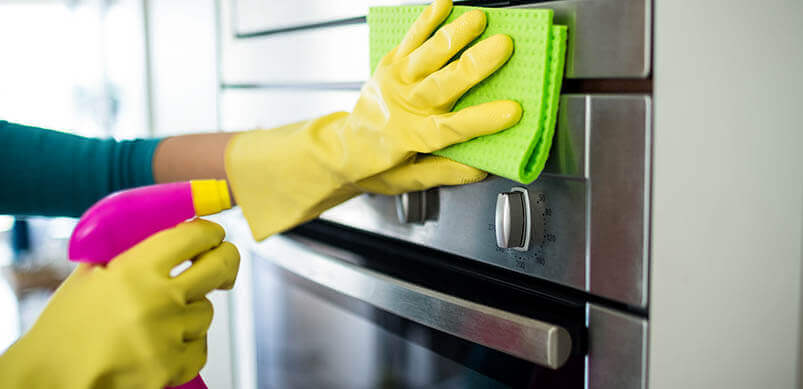 Cleaning Stainless Steel Oven