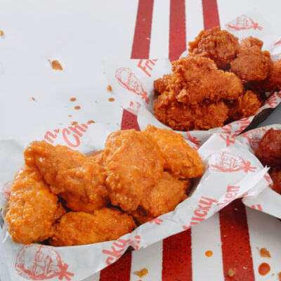 Bucket Of KFC Chicken Wings